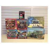 Afm044 Six Puzzles & A Model Jeep Kit