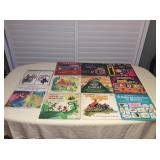 Afm058 Eleven Vintage Vinyl Records For Children 