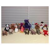 Afm063 Seventeen Ty Beanie Babies 