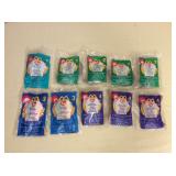 Afm067 Ten Mcdonald’s Ty Teenie Beanie Babies 