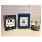 Afm076 Disney The Nigtmare Before Christmas Snow Globe & Dvd