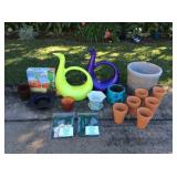 Afm126 Planters, Watering Cans, Metal Flower Frog & More! 