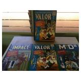KVE030 - Rare Entertaining Comic Valor, MD & IMPACT Box Set Hardcover w/Slipcover 1988