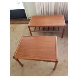 KVE031 - Pair of Teak Wood Coffee Tables