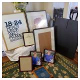 KVE043 - Great Selection of Wood Frames, a Portfolio & More