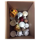Kve052 Mystery Lot of Ceramic Coffee Mugs