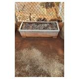 KVE086 - Large 36" x 14.5" Rectangle Cement Planter