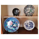 KVE113 - Four Collectible Vintage Decorative Plates