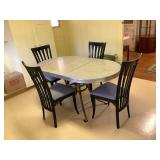Kve118 Vintage Kitchen Table & Four Chairs