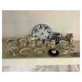 Wle048 Various Fine China - Wedgwood, Lenox & Others