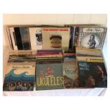 WLE092 - 48 VINTAGE HAWAIIAN MUSIC VINYL RECORDS