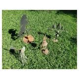 WLE098 - Trio of Metal Weather Vanes