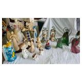 WLE106 - Heavenly Angels Collection - Ceramic, Metal Crochet, Plastic