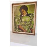 WLE117 - Framed Original Oil Painting, Signed by Artist Le Branch