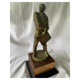WLE119-Historical Trophy From EE Black Estate Koa Wood Base