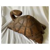 WLE129-Solid Wood Carved Turtle