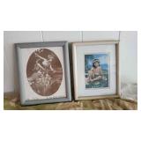 WLE149 - Pair of Framed Hula Prints