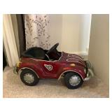 Wle152 Vintage Metal Child’s Pedal Car Ride On Toy