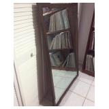 Wle155 - Beautiful Wood Framed Mirror - HEAVY - See Description