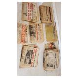 WLE164 - 1960s Newspaper Editions - Honolulu Advertiser & Star-Bulletin