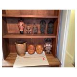 Wle165 - Carved Wooden Masks