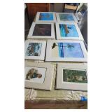WLE222 - Lot of Beautiful Prints By Various Artists