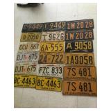 WLE224 - Vintage Metal License Plate Collectibles - Hawaii & California