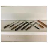 WLE229 - Assorted Carving Knives & More
