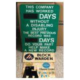 WLE263 - Trio of Wall Signs - Pan Am Clipper Cargo & More