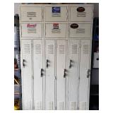 WLE270 - 12-Compartment Metal Locker Unit
