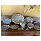 Awp008 Chinese Porcelain Famille Rose Medallion Vintage Dishes
