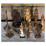 AWP035 - A Dozen Asian-Themed Collectible Figurines