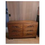 Awp046 Beautiful Ornate Wood (Teak?) Chest Of Drawers - Carved Furniture Factory, Taiwan