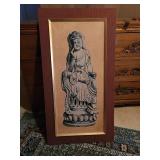 Awp050 Large Framed Vintage Batik Taiwan?