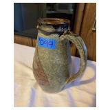 AWP099- Vintage Hand Made Ceramic Pitcher
