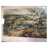 AWP140 - Large Watercolor by Nathaniel S. Cole
