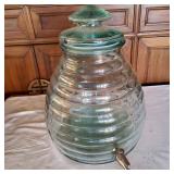 AWP142 - Glass Beehive Drink Dispenser - Bee Great for Parties!