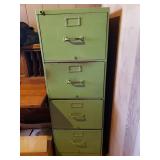 AWP187 - Four-Drawer Metal File Cabinet
