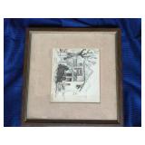AWP207 - Interesting Framed Art