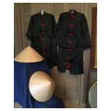 AWP240 - Pair of Asian Style Dresses