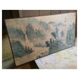 AWP264 - Framed Vintage Art