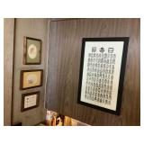 Awp265 Four Framed Wall Hangings