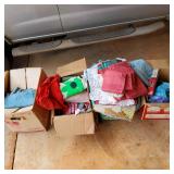 AWP388 - Mystery Boxes of Vintage Fabric and Things - See Photos