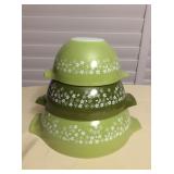 Mms001 Pyrex Crazy Daisy Spring Blossom Mixing Bowls