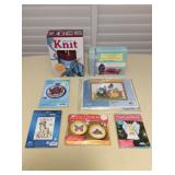 Mms009 Cross Stitch, Learn To Knit & Japanese Egg Decorating Kits