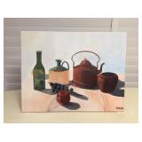 Mms035 Original Still Life Painting 