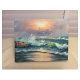 Mms036 Original Seascape Painting 