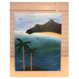 Mms038 Original Scenic Painting On Canvas