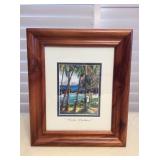 Mms048 Koa Framed Peggy Chun Picture
