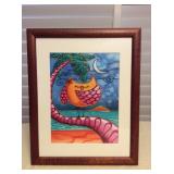 Mms049 Koa Framed & Matted Picture By Holly Kitaura 
